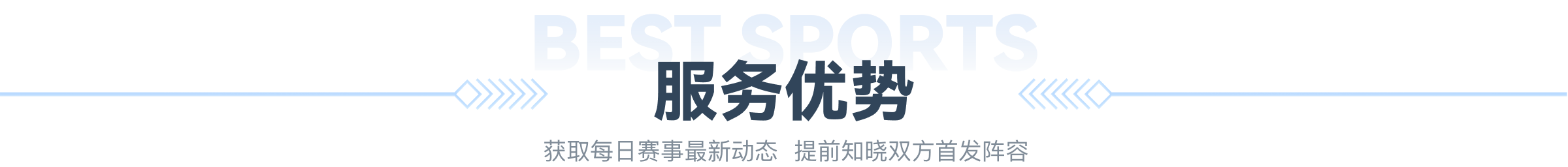 服务优势